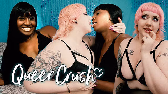Real lesbian BBW/ebony GF gets excited talking about bizarre sex
