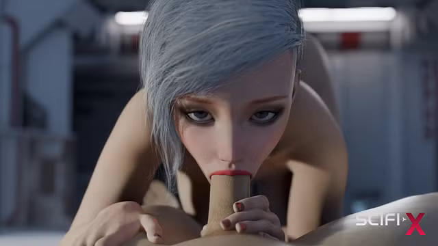 Hot blonde Meta in Nexus 3 Orbit 💦 Hardcore anal sex and deep throat in futuristic VR world