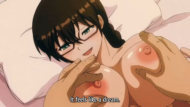 Huge titted college beauty Ahegao loves fucking in the library